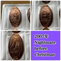 東京ディズニーランド　スーベニアメダル　ナイトメア　2007