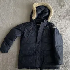 DOUBLE.B ダウンコート 140 ネイビー