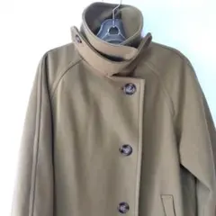 スタンドカラー チェスターコート