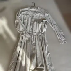 PLST シャツワンピース Mサイズ ライトベージュ