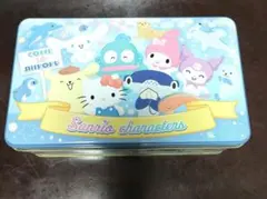 サンリオキャラクターズ　限定コラボ缶　箱　ポムポムプリン他