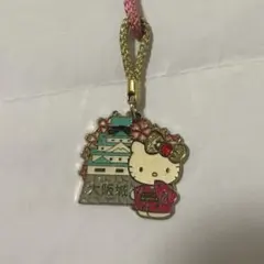 【激レア】ご当地大阪城キティ　新品未使用 ご当地キティ 大阪城キティ 大阪限定 サンリオ ハンドタオル レア