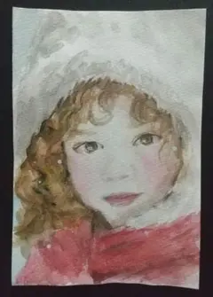 水彩画 原画 手描き