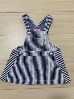 ミキハウス　ホットビスケッツ　ジャンパースカート