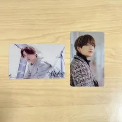 なにわ男子 高橋恭平　クリアソロカード2枚セット