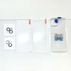 iPhone 15 Plus 専用 クリアケース ガラスフィルム カメラフィル