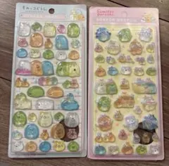 すみっコぐらし ボンボンドロップシール 2シートセット