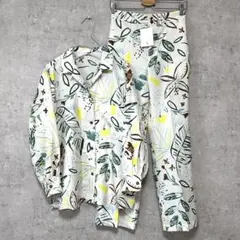 spick&span セットアップ　トロピカル　リーフ　プリント　アロハ