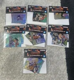 ドラゴンボール　一番くじ　I賞 フレークプリズムステッカー　７種