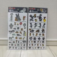 トムとジェリー 4サイズステッカー2セット