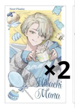 【にじさんじ】Sweet Floaties 緋八マナ チェキ風カード2枚