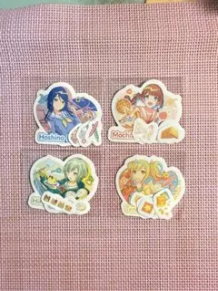 【まとめ売り】プロセカ　レオニ　バースデー　ステッカー　4点セット