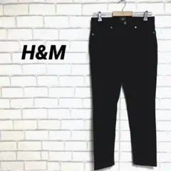 大人気！売切御免　美品　H&M スキニーデニム　ブラック　黒　キレカジ　紳士