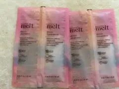 メルト melt モイストシャンプー&モイストトリートメント サンプル 2個