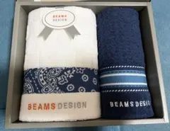 新品 BEAMS DESIGN ウォッシュタオル フェイスタオルのサムネイル