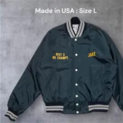 【USA製】80s WEST WIND ヴィンテージ ナイロンスタジャン L