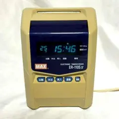 MAX 電子タイムレコーダー ER-110S IV - メルカリ