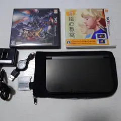 New Nintendo 3DS LL 本体 メタリックブラック、マリオカート7 - メルカリ
