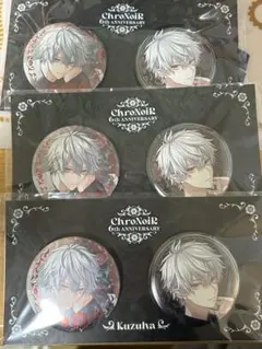 にじさんじ 葛葉 6周年 6th 箔押し缶バッジセット