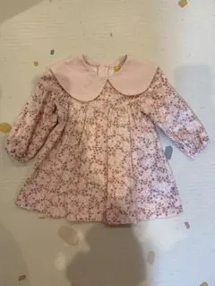 moimoln花柄ワンピース（~95cm）