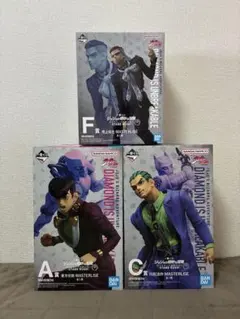 一番くじ　ジョジョの奇妙な冒険　A賞　C賞　F賞　セット　おまけ付き