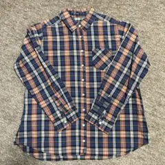 新品同様　PARADISE TERRACE チェック柄シャツ 長袖