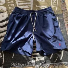 POLO SPORT ナイロンショーツ L ネイビー 90s 水陸両用 - メルカリ