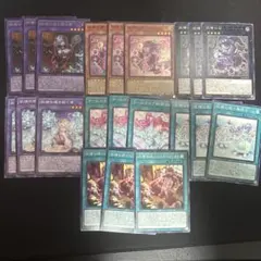 遊戯王　ブレイジングドミニオン　妖精伝姫　デッキパーツ　フルコンプセット
