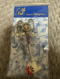 ディズニーシー 10周年限定品　キーチェーン