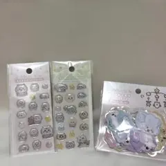 ちいかわベビー　ミニミニぷっくりシール　おしりもっちりフレークシール