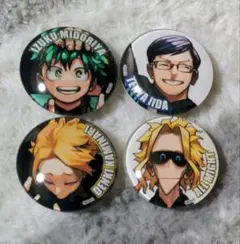 けんぼー様専用　僕のヒーローアカデミア　ガラスマグネットコレクション　4点セット