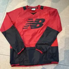 New Balance サッカー ピステ ウィンドブレーカー レッド/ブラック