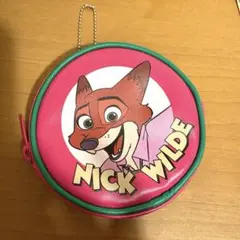 ニック・ワイルド ズートピア　円形ポーチ　しまむら