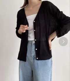CANAL JEAN キャナルジーン 長袖カーディガンのサムネイル