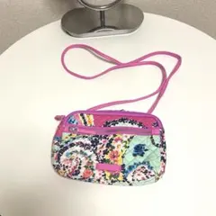 Vera Bradley 花柄ショルダーバッグ