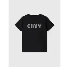 eimy istoire パールロゴTシャツ　ピンク