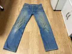 リーバイス　501　３４インチ　ダメージあり　ボタン裏552