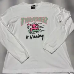 THRASHER スラッシャー Keith Haring 限定コラボＴ