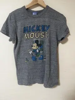 Disney Mickey Mouse 半袖Tシャツ グレーのサムネイル