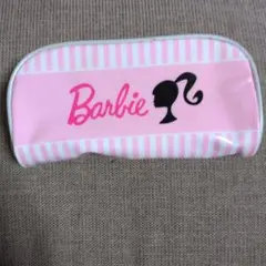 (260825-2) Barbie バービー ペンケース ポーチ ピンク