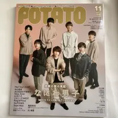 POTATO 2020年11月号 なにわ男子