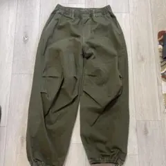 BAYFLOW オリーブ カーゴパンツ