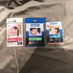EPSON 光沢紙 A4 100枚 Lサイズ 10枚