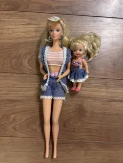 Barbie バービーとケリーセット　人形