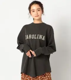 【美品】NOLLEY'S　USAコットンバックスリットプルオーバーカットソー