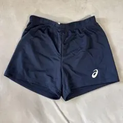 バレーボール ゲームパンツ レディース アシックス 紺色 ネイビー