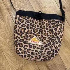 KELTY ヒョウ柄 ショルダーバッグ