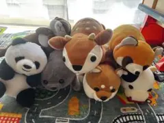 ぬいぐるみくじ　ハッピーズー　ぬいぐるみ　２つセット