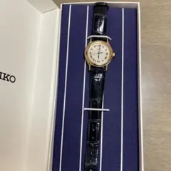 セイコー ×IENAコラボレーションウォッチ⑵（丸型）ネイビー