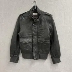 美品　The DUFFER ダファー　N2B フライトジャケット本革 山羊革　黒 美品 The DUFFER ダファー N2B フライトジャケット本革 山羊革 黒